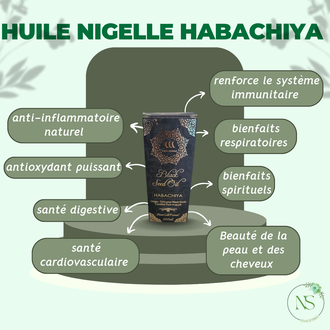 Huile de nigelle habachiya
