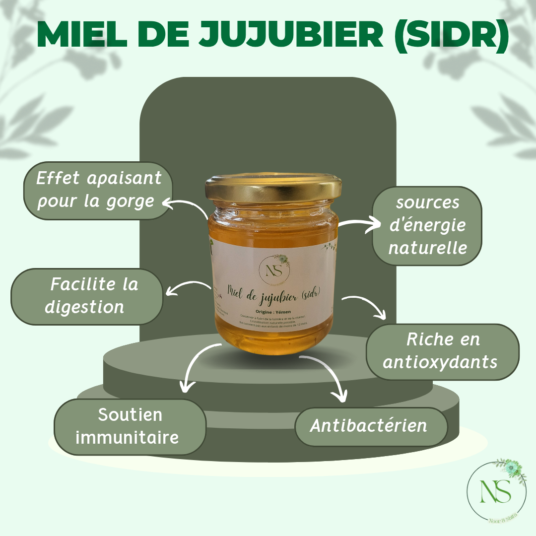 miel de jujubier (sidr) 250g